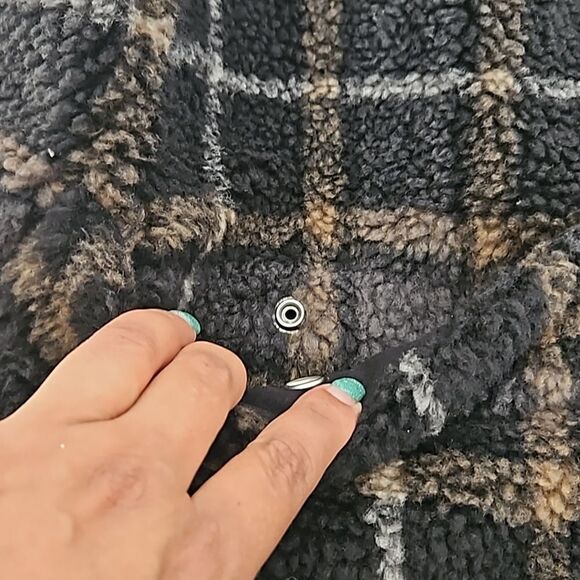 H&M Men's Outerwear Zip-Up Vest Large Black/ Gray - Picture 10 of 16